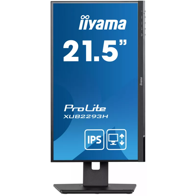 iiyama ProLite XUB2293HS-B3 arvutimonitor 54,6 cm (21,5 tolli) 1920 x 1080 pikslit Full HD LED Must