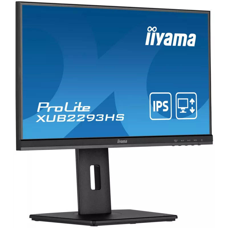 iiyama ProLite XUB2293HS-B3 arvutimonitor 54,6 cm (21,5 tolli) 1920 x 1080 pikslit Full HD LED Must