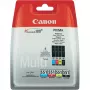 Canon CLI-551 C/M/Y/BK w/sec tindikassett 4 tk Originaal Standardväljastus Must, Tsüaan, magenta, Kollane