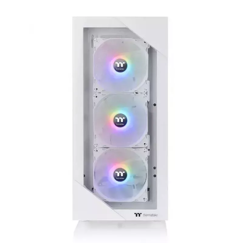 PC Case Thermaltake View 200 TG Snow ARGB Midi Tower Valge
