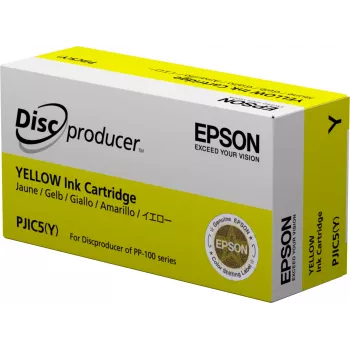 Epson Discproducer tindikassett, kollane (minimaalne tellimiskogus 10 tk), pigmenttint, 1 tk