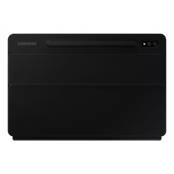 Samsung EF-DT870 QWERTZ Saksa Pogo Pin Must