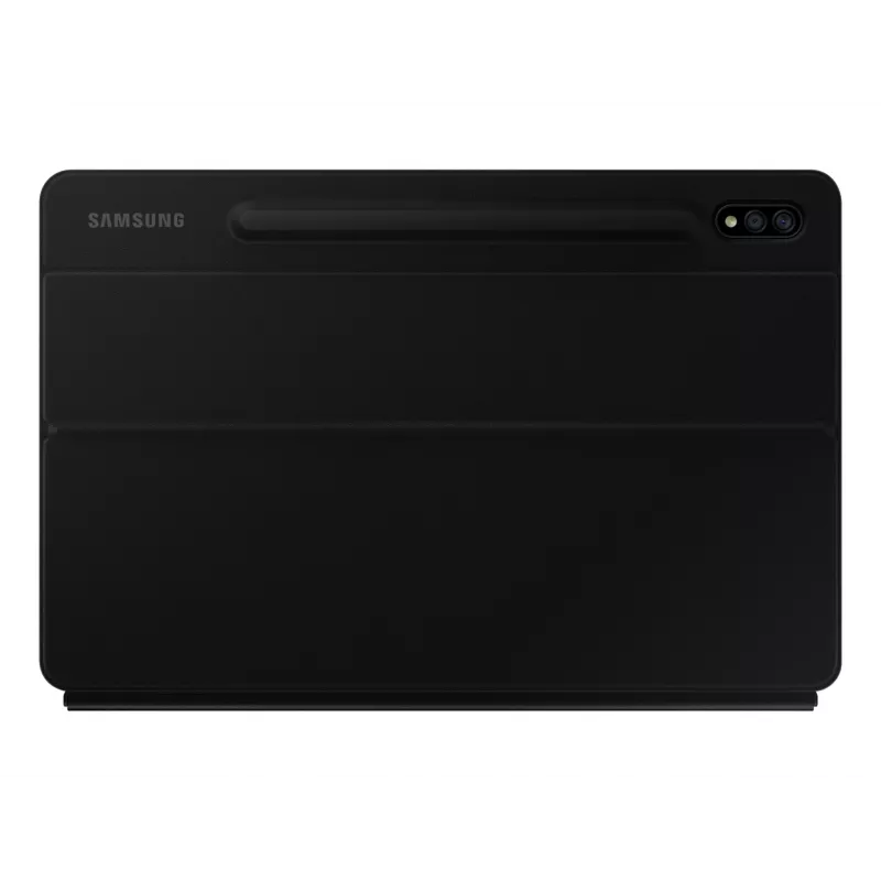 Samsung EF-DT870 QWERTZ Saksa Pogo Pin Must