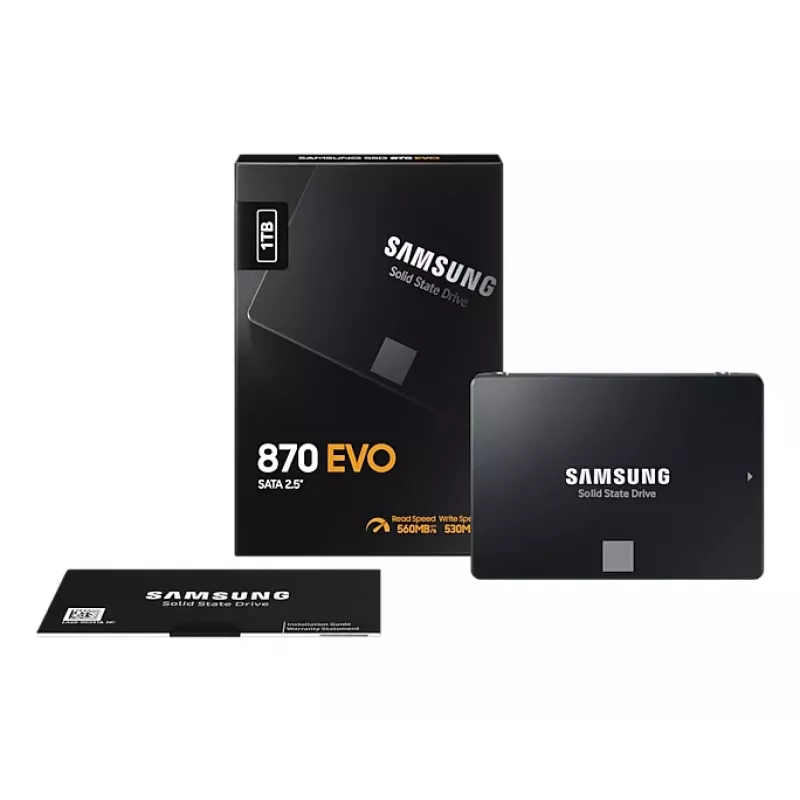 Samsung 870 EVO 1 TB 2.5-tolline Serial ATA III V-NAND MLC