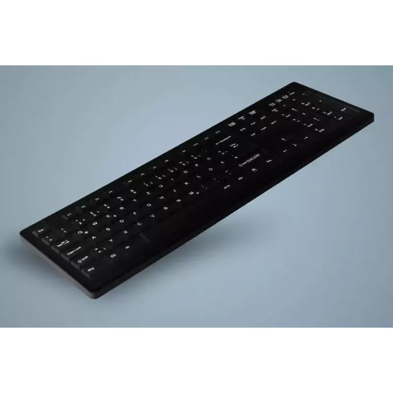 Active Key AK-C8100 klaviatuur meditsiiniline USB QWERTZ saksa must täissuuruses 105 klahvi