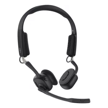 SHOKZ OpenMeet UC juhtmevaba Bluetooth luujuhtivusega videokonverentsi peakomplekt USB-C adapteriga