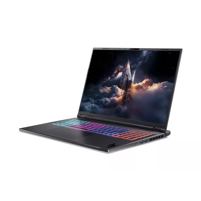 Acer Nitro 18 AI AMD AN18-61-R952 AMD Ryzen AI 9 365 sülearvuti 45,7 cm (18 tolli) WQXGA 32 GB DDR5-SDRAM 2 TB SSD NVIDIA GeForce RTX 5070 Ti Wi-Fi 6E (802.11ax) Windows 11 Home Saksa Must