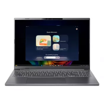 Acer Aspire 16 AI A16-52M-55DS sülearvuti, Intel Core Ultra 5 226V, 16 GB LPDDR5x, 512 GB SSD, 16-tolline WUXGA-ekraan, Windows 11 Home, hall