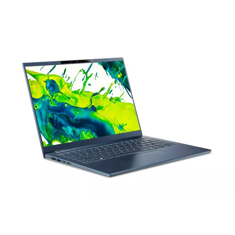 Acer Aspire 14 AI A14-11M-X0Q0 sülearvuti, 14-tolline WUXGA, Snapdragon X1-26-100, 32 GB muutmälu, 1 TB SSD, Windows 11 Home, sinine