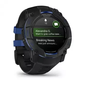 Nutikell GARMIN Instinct 3 45 mm, 1,3-tolline AMOLED, 416×416, GPS, alumiinium/GFRP-korpus, silikoonrihm