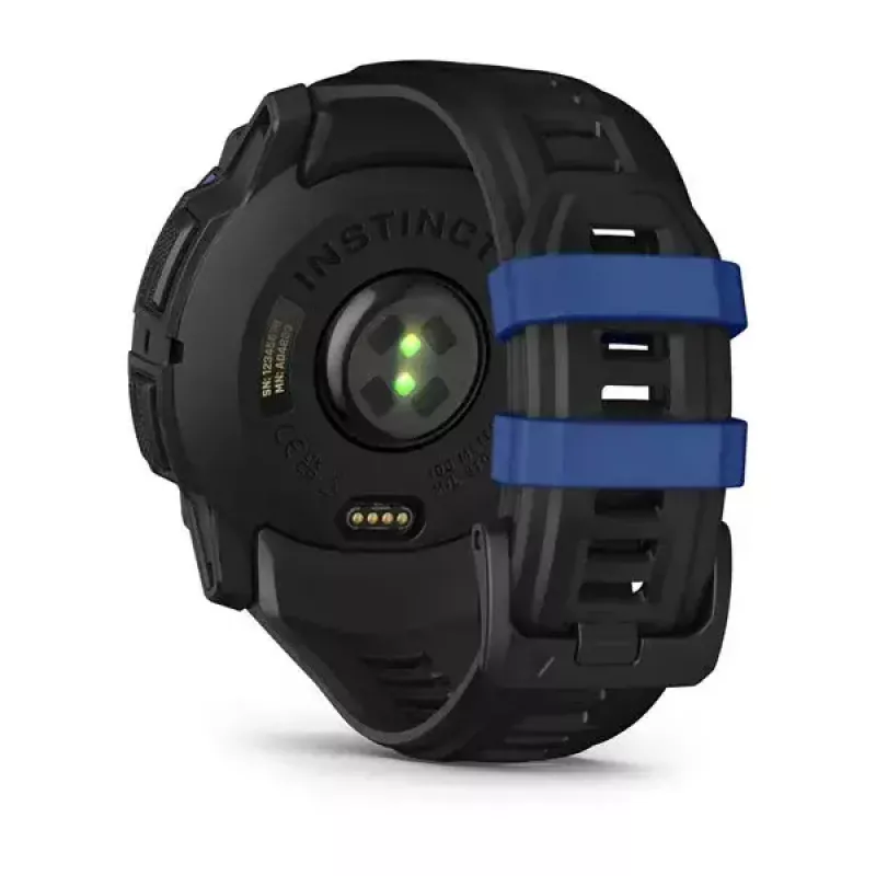 Nutikell GARMIN Instinct 3 45 mm, 1,3-tolline AMOLED, 416×416, GPS, alumiinium/GFRP-korpus, silikoonrihm