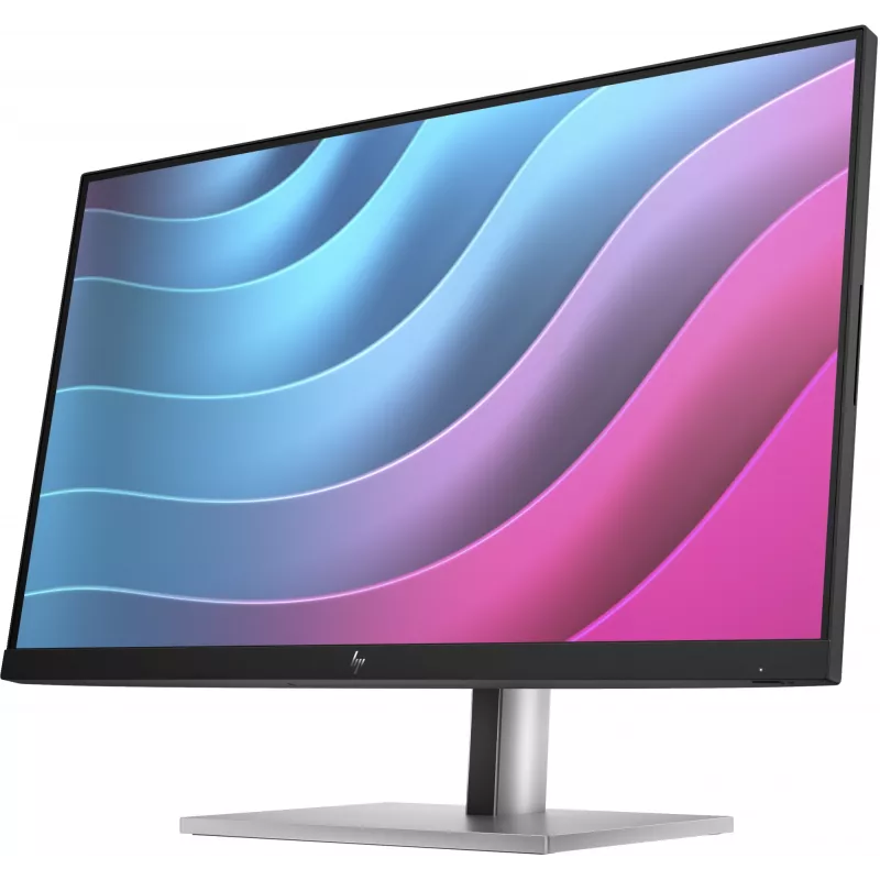 HP E24 G5 FHD PVC-vaba monitor, 60,5 cm (23,8 tolli), 1920 x 1080 pikslit, Full HD, LCD, 5 ms, must, hõbedane