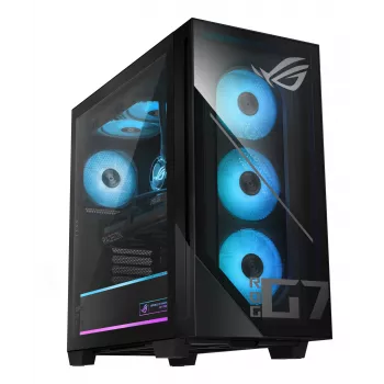 ASUS ROG G700 GM700TZ-R8700F092W AMD Ryzen™ 7 8700F 32 GB DDR5-SDRAM 2 TB SSD NVIDIA GeForce RTX 5070 Ti Windows 11 Home tornarvuti Must