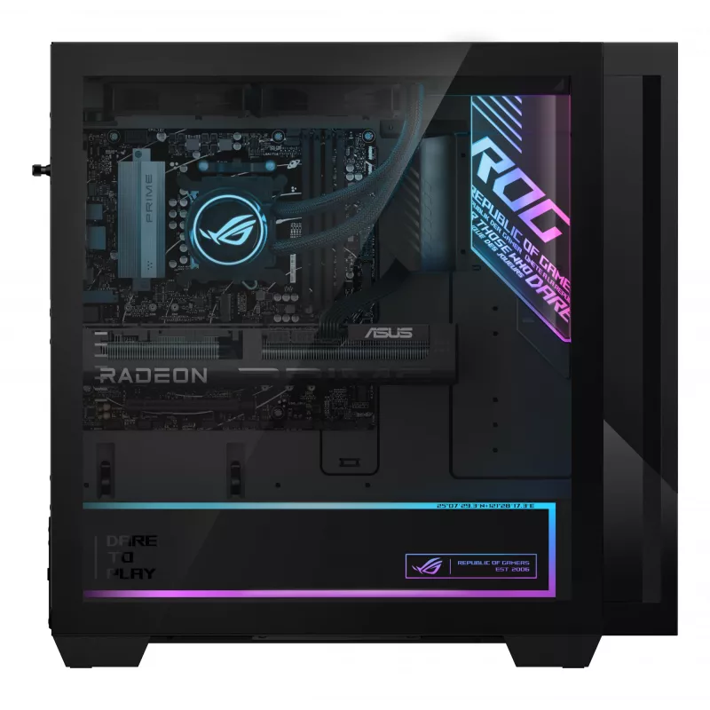ASUS ROG G700 GM700TZ-R8700F092W AMD Ryzen™ 7 8700F 32 GB DDR5-SDRAM 2 TB SSD NVIDIA GeForce RTX 5070 Ti Windows 11 Home tornarvuti Must