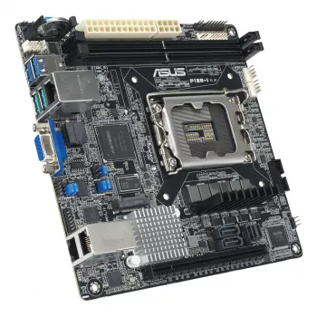 Emaplaat ASUS P13R-I Mini ITX, Intel C262 kiibistik, LGA 1700, DDR5, 2x DIMM, 64 GB, 6x SATA III, 3x RJ-45