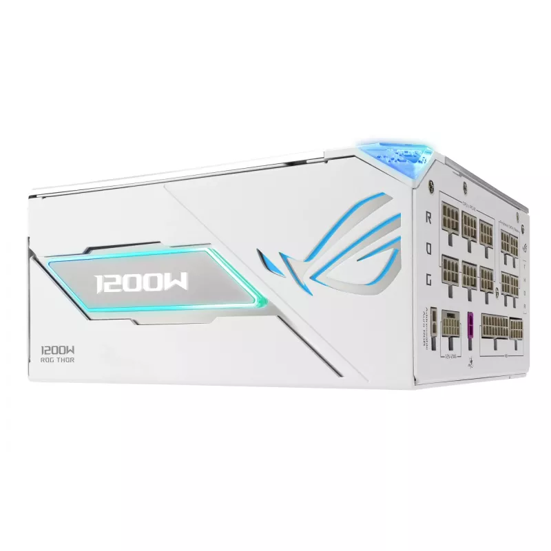 Toiteplokk ASUS ROG THOR-1200P3-Valge-GAMING 1200 W ATX 20+4 pin, 80 PLUS Platinum, valge