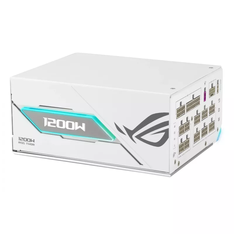 Toiteplokk ASUS ROG THOR-1200P3-Valge-GAMING 1200 W ATX 20+4 pin, 80 PLUS Platinum, valge