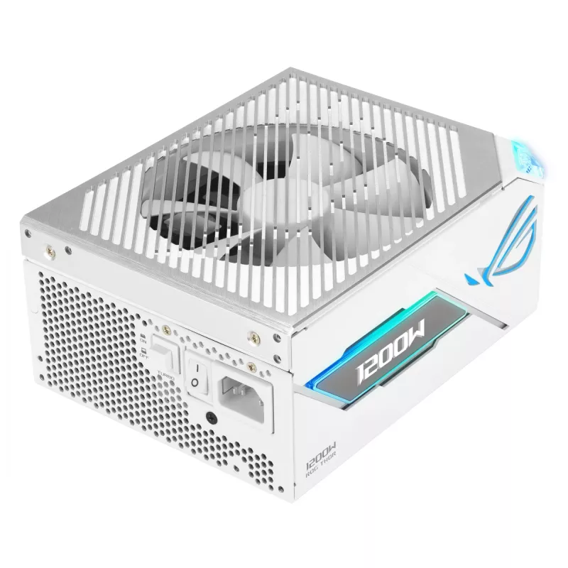 Toiteplokk ASUS ROG THOR-1200P3-Valge-GAMING 1200 W ATX 20+4 pin, 80 PLUS Platinum, valge