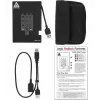 SSD-ketas Apricorn 256GB USB 3.2 Gen 1 Must A25-3PL256-S256F
