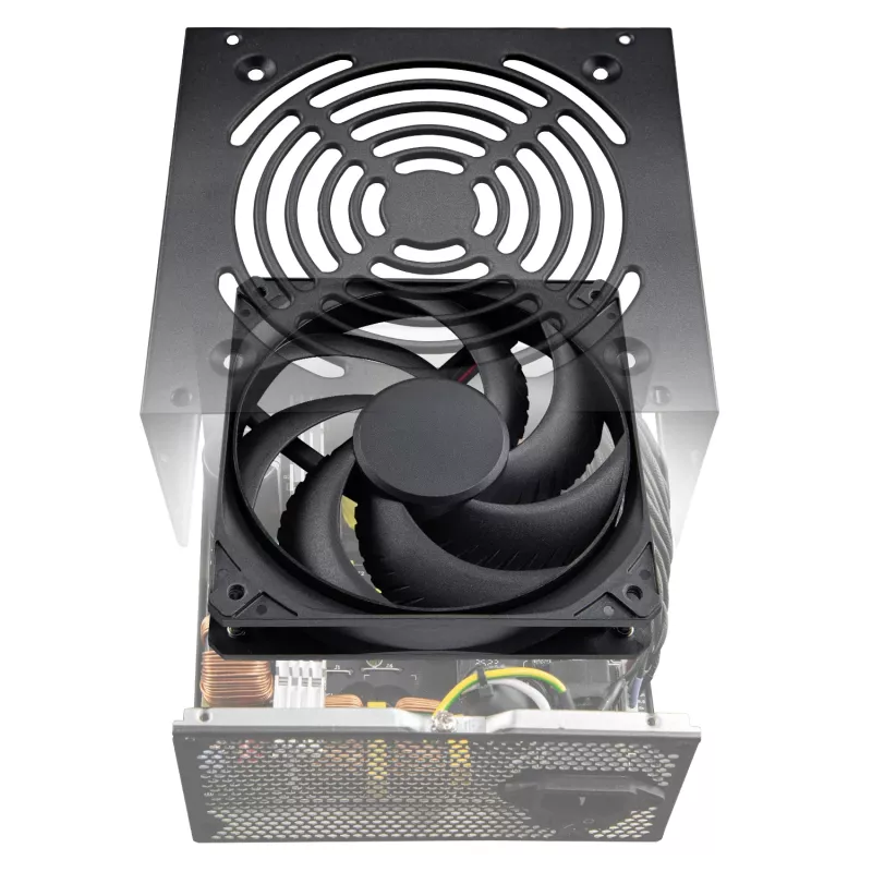 Toiteplokk Cougar ATLAS 650W ATX3.1 80 PLUS Bronze, 24-kontaktiline ATX, 120 mm ventilaator, must