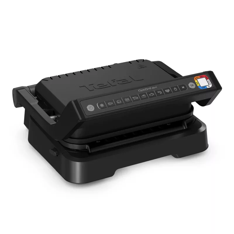 Kontaktgrill Tefal OptiGrill 2in1 GC7728 2100W Must
