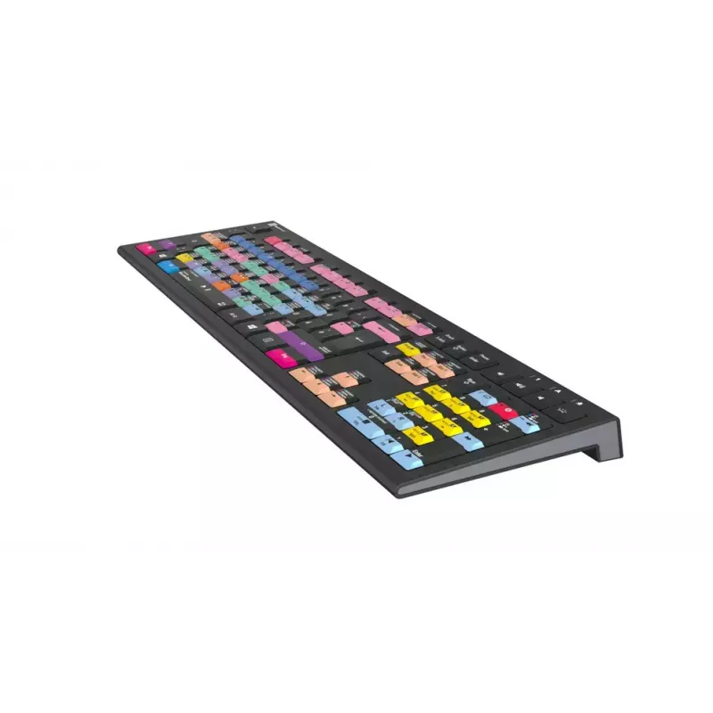 Klaviatuur LogicKeyboard LKB-PSO3-A2PC-DE — Täissuuruses USB QWERTZ saksa, 108 klahvi, LED-taustvalgustus, 1,8 m kaabel