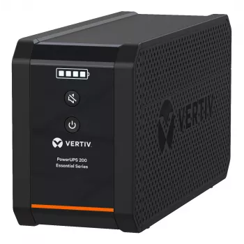 Vertiv PowerUPS 200 Essential PSA6E-1000IT-IEC, 1000 VA / 525 W, liin-interaktiivne, 1 kVA, 525 W, siinuslaine, 140 V, 290 V