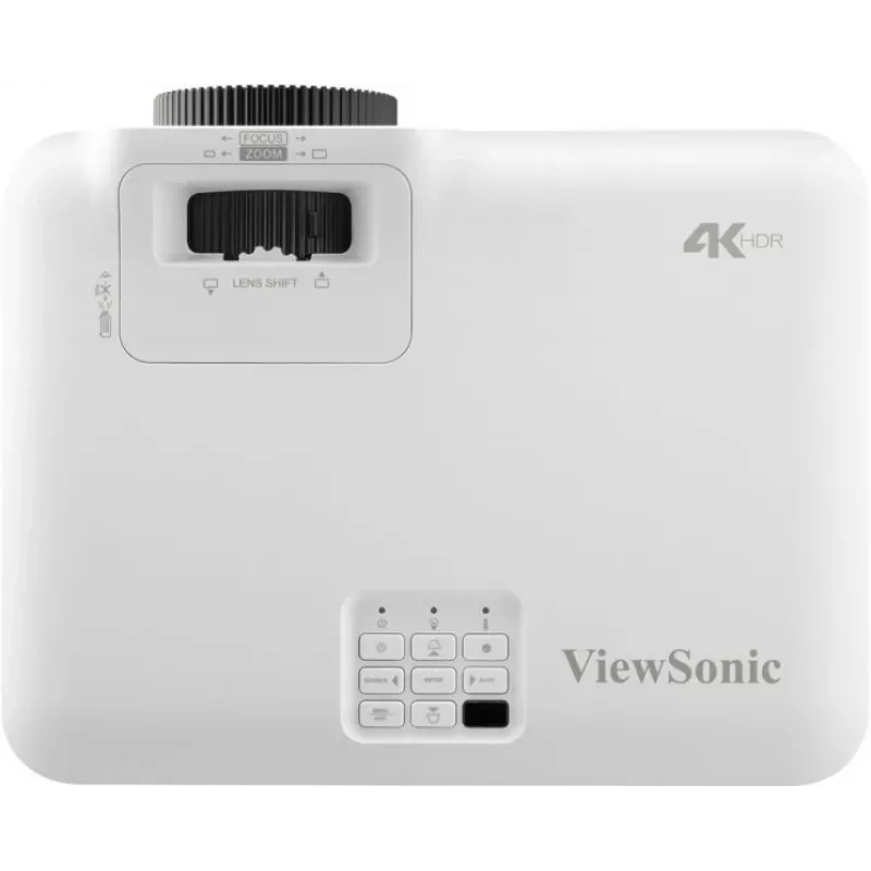 Viewsonic V554K andmeprojektor Ultralühikese viskekaugusega projektor 3500 ANSI luumenit 3LCD UHD 4K (3840x2160) 3D Valge