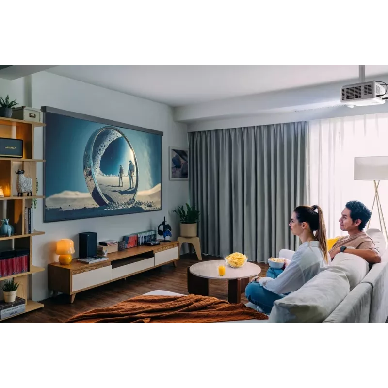 Viewsonic V554K andmeprojektor Ultralühikese viskekaugusega projektor 3500 ANSI luumenit 3LCD UHD 4K (3840x2160) 3D Valge