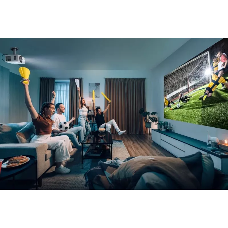 Viewsonic V554K andmeprojektor Ultralühikese viskekaugusega projektor 3500 ANSI luumenit 3LCD UHD 4K (3840x2160) 3D Valge