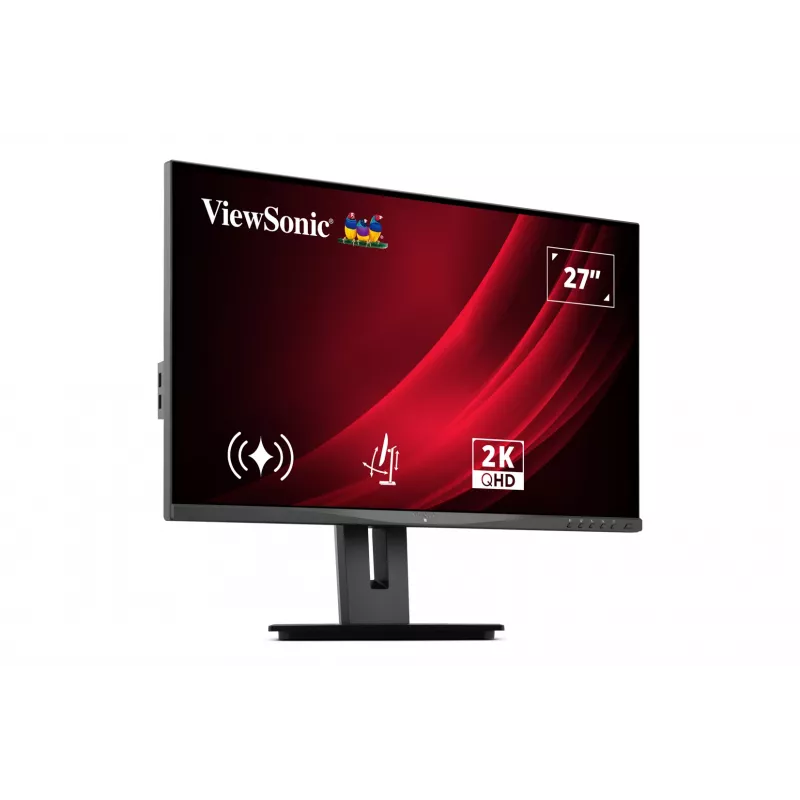 Viewsoni VG seeria 27-tolline 1440p ergonoomiline IPS-kuvar 68,6 cm (27 tolli) 2560 x 1440 pikslit Quad HD LED must