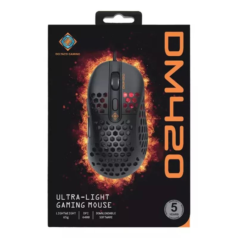 Mängurihiir Deltaco GAM-106 USB Type-A