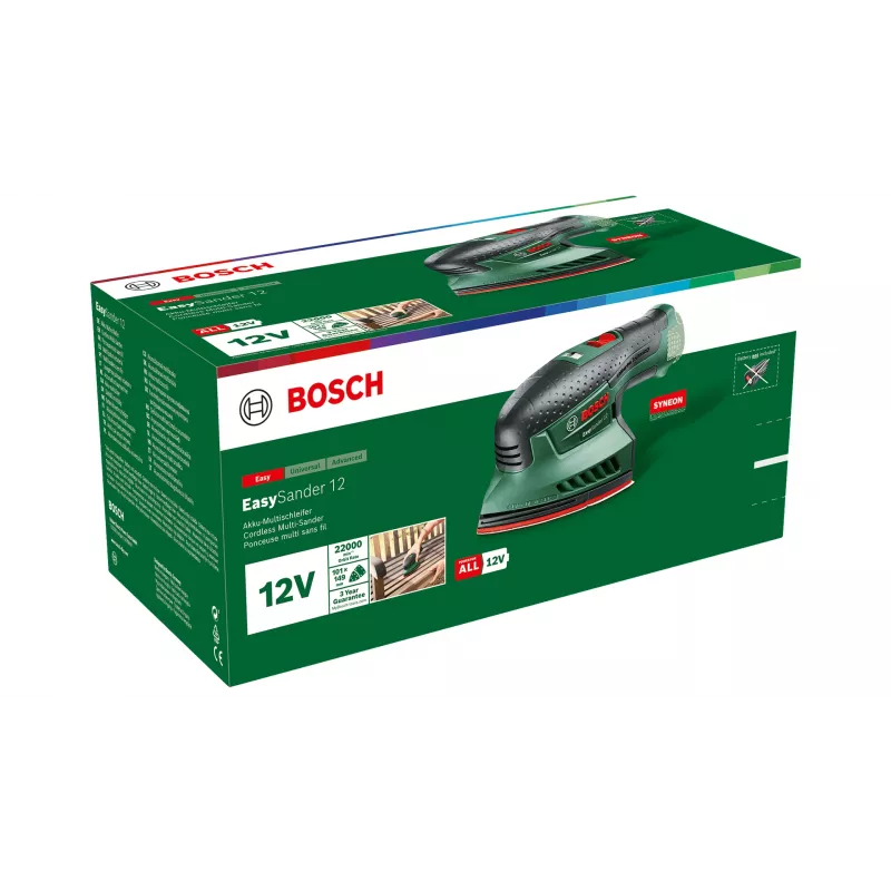 Bosch EasySander 12 Multi-sander 22000 RPM 22000 OPM