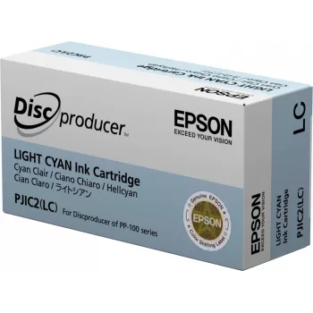 Epson Discproducer tindikassett, heletsüaan (minimaalne tellimiskogus 10), heletsüaan, pigmendipõhine tint, 1 tk