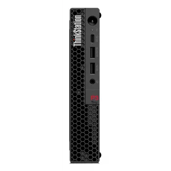 Lenovo ThinkStation P3 Tiny Intel® Core™ i5 i5-14600 32 GB DDR5-SDRAM 1 TB SSD NVIDIA RTX A400 Windows 11 Pro Mini PC tööjaam must