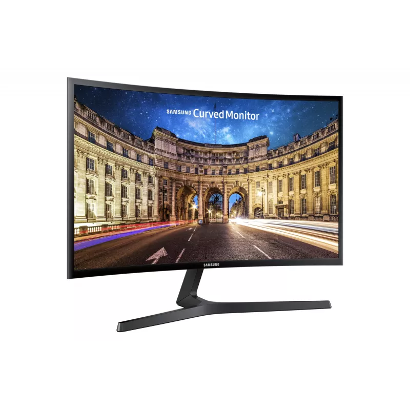 Samsung C24F396FHR arvutimonitor 59,7 cm (23,5 tolli) 1920 x 1080 pikslit Full HD LED Must