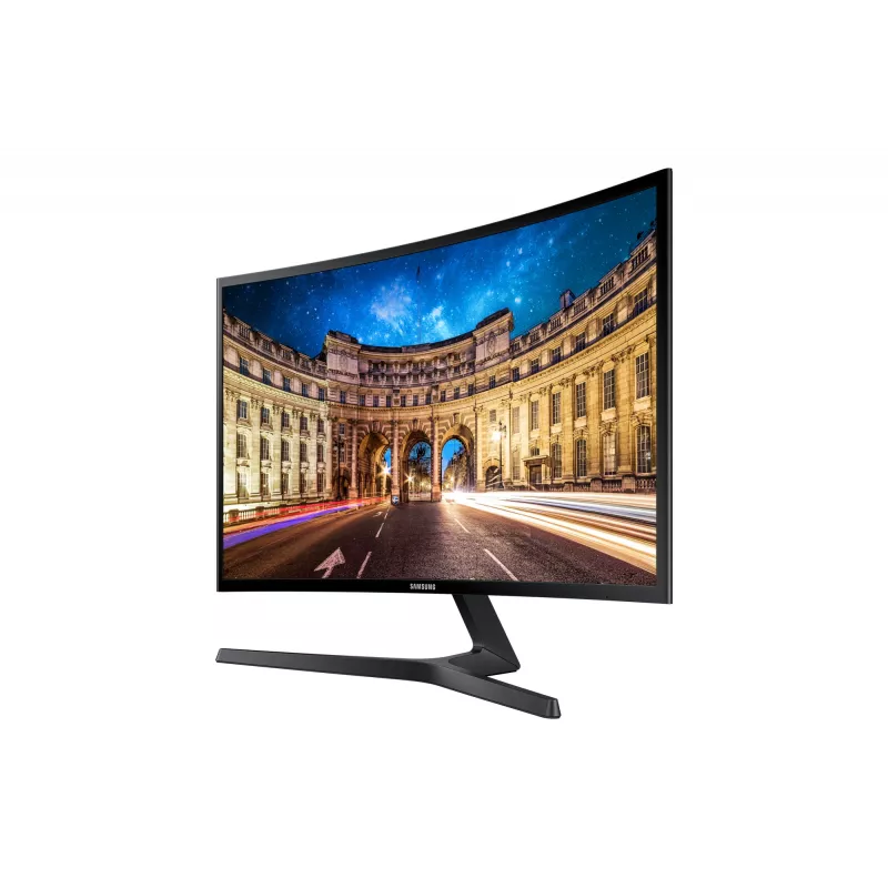 Samsung C24F396FHR arvutimonitor 59,7 cm (23,5 tolli) 1920 x 1080 pikslit Full HD LED Must