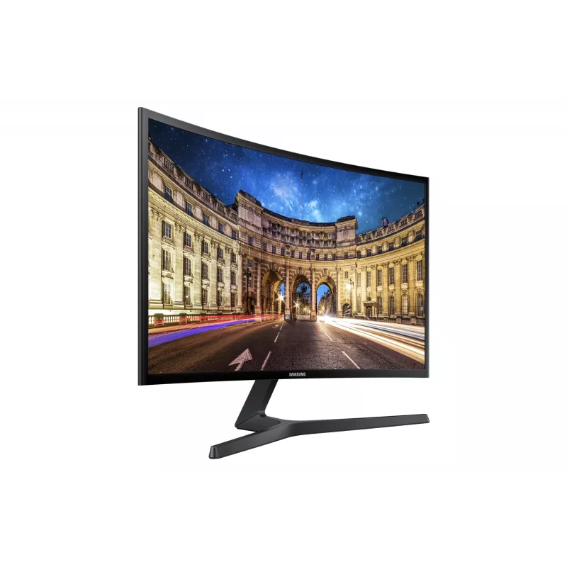 Samsung C24F396FHR arvutimonitor 59,7 cm (23,5 tolli) 1920 x 1080 pikslit Full HD LED Must