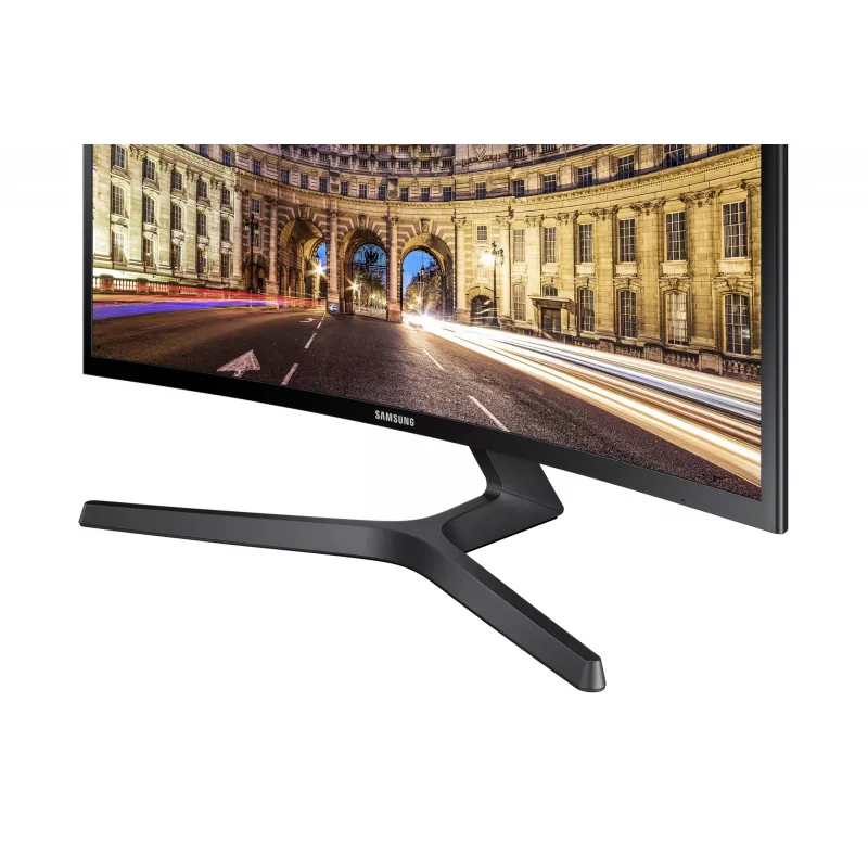 Samsung C24F396FHR arvutimonitor 59,7 cm (23,5 tolli) 1920 x 1080 pikslit Full HD LED Must
