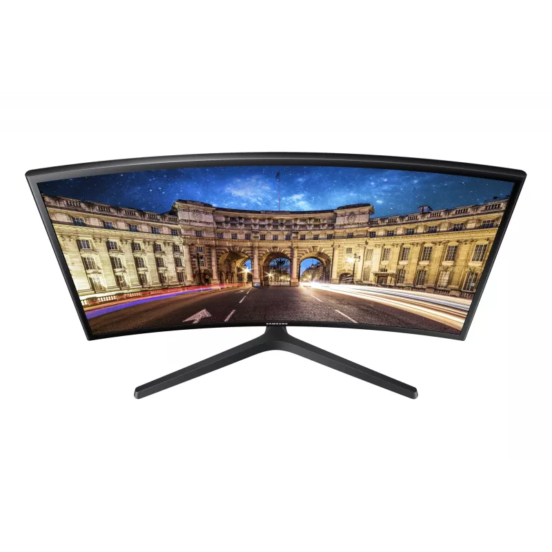 Samsung C24F396FHR arvutimonitor 59,7 cm (23,5 tolli) 1920 x 1080 pikslit Full HD LED Must