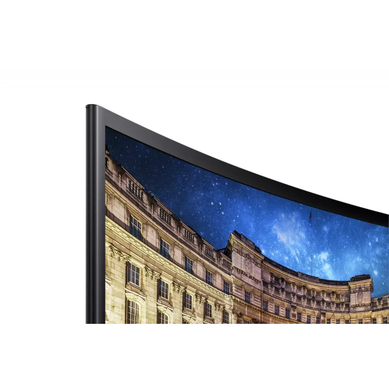 Samsung C24F396FHR arvutimonitor 59,7 cm (23,5 tolli) 1920 x 1080 pikslit Full HD LED Must