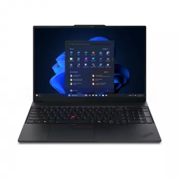 Sülearvuti Lenovo ThinkPad E16 Gen 3 (Intel) — Intel Core Ultra 5 228V, 16 tolli WUXGA, 32 GB LPDDR5x, 512 GB SSD, Windows 11 Pro, Must