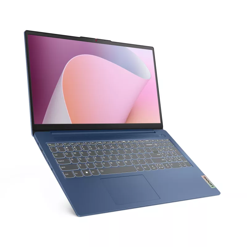 Lenovo IdeaPad õhuke 3 15AMN8 AMD Ryzen™ 5 7520U sülearvuti 39,6 cm (15,6 tolli) Full HD 16 GB LPDDR5-SDRAM 512 GB SSD Wi-Fi 6 (802.11ax) Windows 11 Home saksa sinine