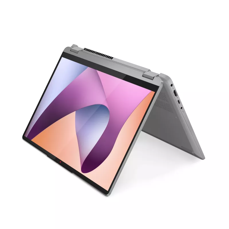 Lenovo IdeaPad Flex 5 14ABR8 AMD Ryzen™ 5 7430U Hybrid (2-in-1) 35,6 cm (14 tolli) puutetundlik ekraan WUXGA 8 GB LPDDR4x-SDRAM 512 GB SSD Wi-Fi 6 (802.11ax) Windows 11 Home German hall
