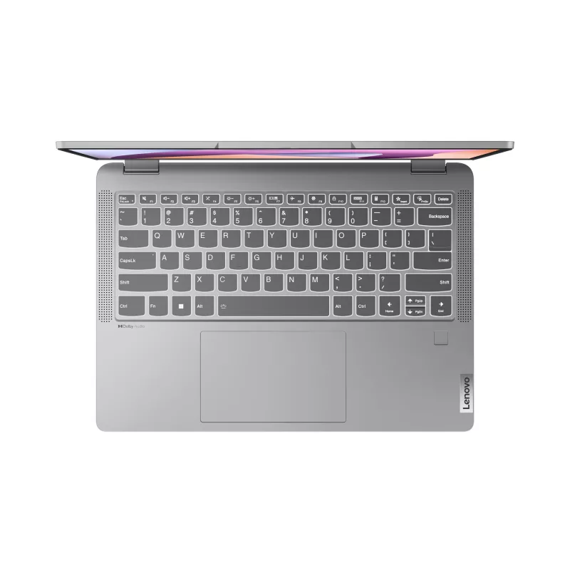 Lenovo IdeaPad Flex 5 14ABR8 AMD Ryzen™ 5 7430U Hybrid (2-in-1) 35,6 cm (14 tolli) puutetundlik ekraan WUXGA 8 GB LPDDR4x-SDRAM 512 GB SSD Wi-Fi 6 (802.11ax) Windows 11 Home German hall