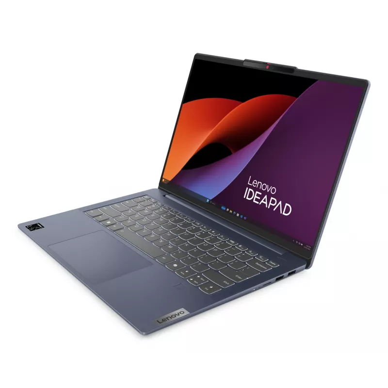 Lenovo IdeaPad õhuke 5 14Q8X9 Copilot+ PC Snapdragon X1-26-100 sülearvuti 35,6 cm (14 tolli) WUXGA 16 GB LPDDR5x-SDRAM 512 GB SSD Wi-Fi 7 (802.11be) Windows 11 Home saksa keel Sinine