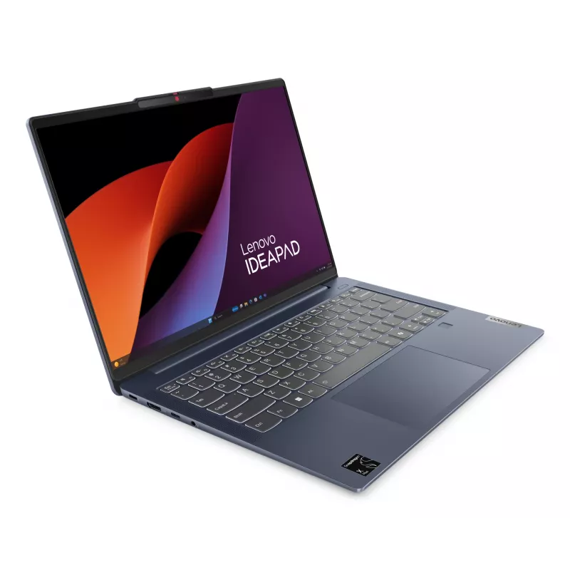 Lenovo IdeaPad õhuke 5 14Q8X9 Copilot+ PC Snapdragon X1-26-100 sülearvuti 35,6 cm (14 tolli) WUXGA 16 GB LPDDR5x-SDRAM 512 GB SSD Wi-Fi 7 (802.11be) Windows 11 Home saksa keel Sinine