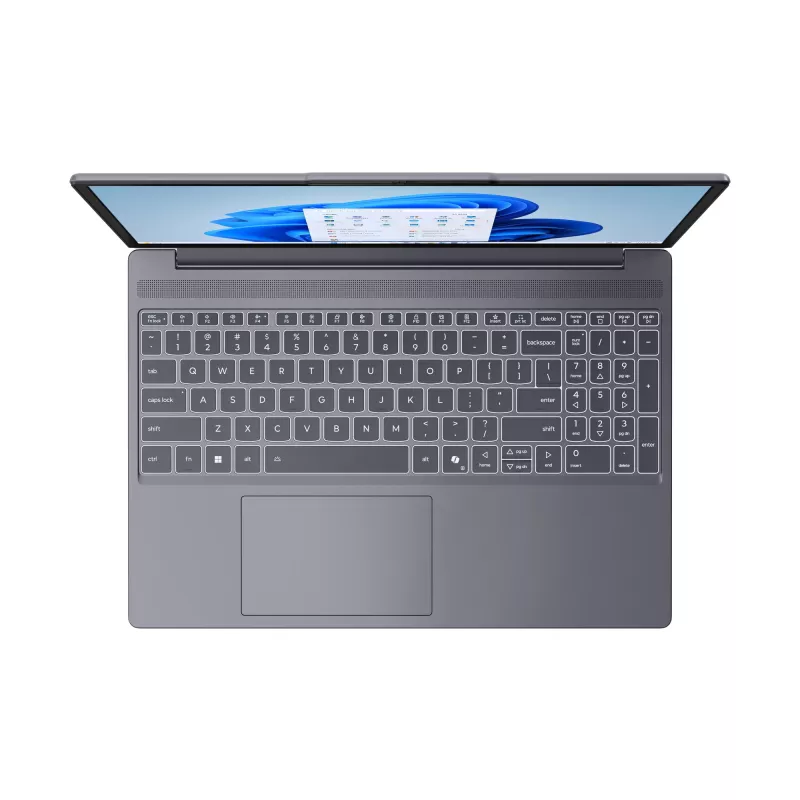 Lenovo IdeaPad õhuke 3 15ARP10 AMD Ryzen™ 5 7535HS sülearvuti 38,9 cm (15,3 tolli) WUXGA 16 GB DDR5-SDRAM 1 TB SSD Wi-Fi 7 (802.11be) Windows 11 Home saksa hall