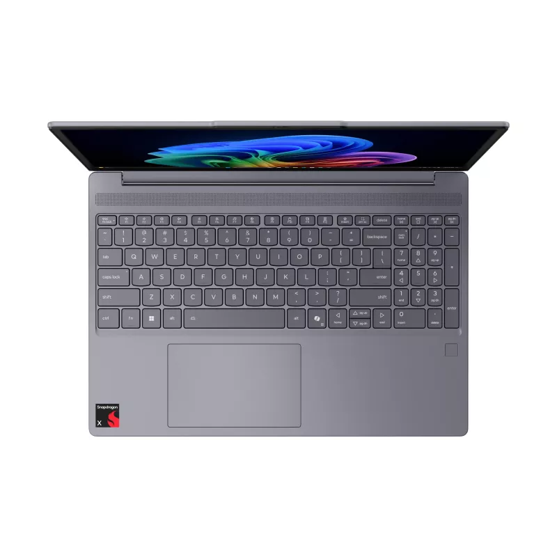 Lenovo IdeaPad õhuke 3 15Q8X10 Copilot+ PC Snapdragon X1-26-100 sülearvuti 38,9 cm (15,3 tolli) WUXGA 16 GB LPDDR5x-SDRAM 1 TB SSD Wi-Fi 7 (802.11be) Windows 11 Home saksa hall