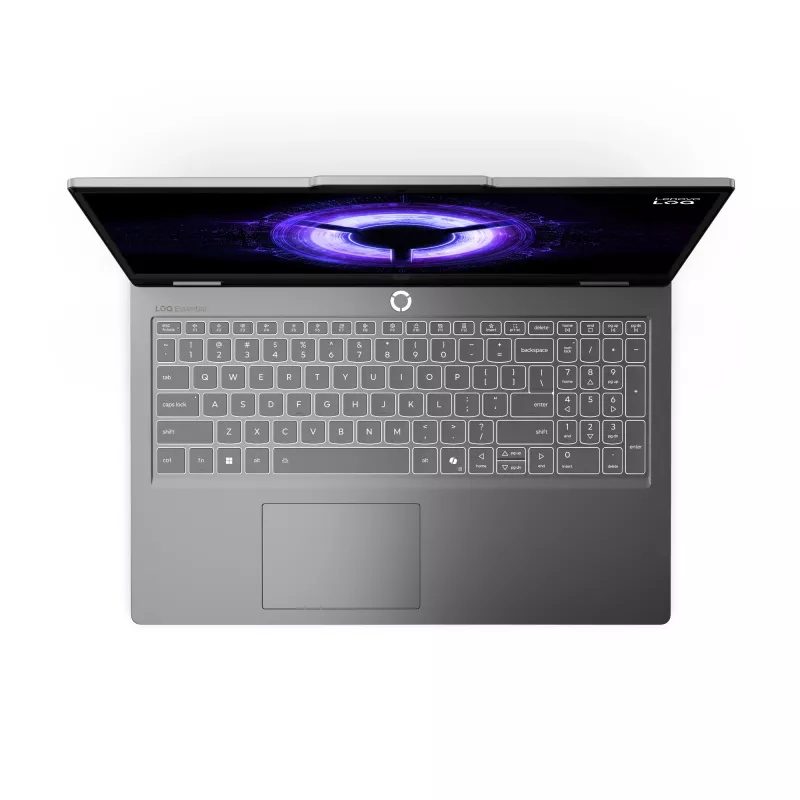 Lenovo LOQ Essential 15IRX11 Intel® Core™ i5 i5-13450HX sülearvuti 39,6 cm (15,6 tolli) Full HD 16 GB DDR5-SDRAM 512 GB SSD NVIDIA® GeForce RTX™ 5050 Wi-Fi 6 (802.11ax) Windows 11 Home saksa hall